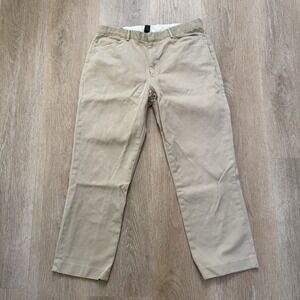 Polo Ralph Lauren Twill Pants Mens 36x30 Khaki Chino Classic Cotton Slim Stretch